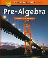 california pre-algebra textbook pdf